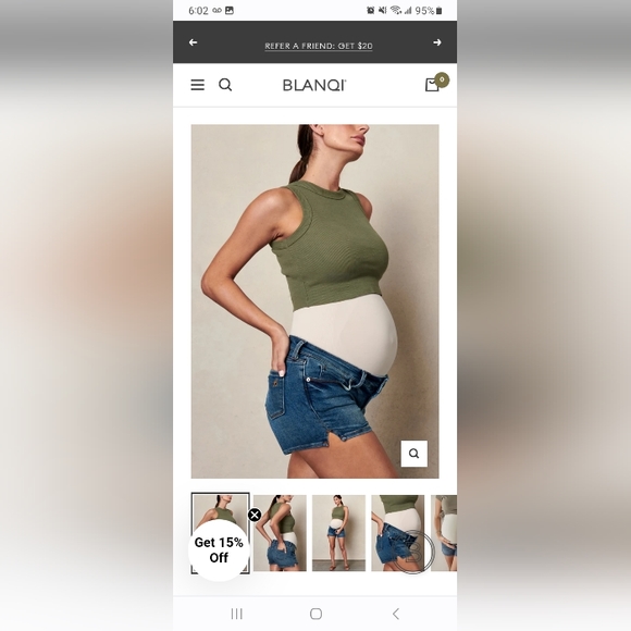 Brand New Blanqi shorts - Picture 3 of 8